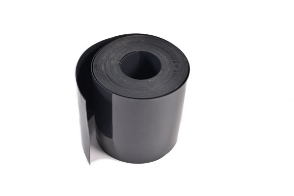 Gietrand 15x0,3m - 2mm - zwart